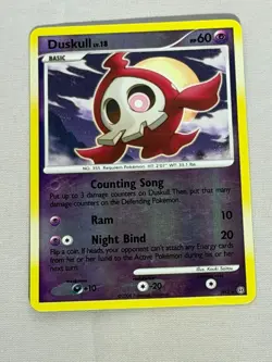 Pokemon Duskull Shiny Stormfront SH2 - Image 1