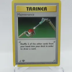 Maintenance Base Set 1st Edition 83/102 Pokemon TCG - Image 1