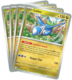 x4 Latios 101/132 - Mega Evolution - Pokemon - NM/M English - Image 1