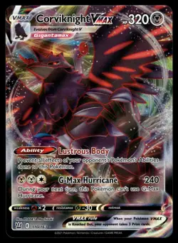 Corviknight VMAX 110/163 Holo VMAX Rare Battle Styles Pokemon NM - Image 1