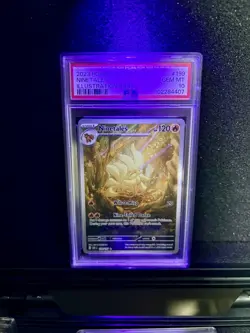 Pokemon Obsidian Flame Ninetales 199/197 Illustration Rare Holo Foil PSA 10 GEM - Image 3