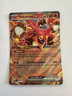 2025 POKEMON TCG VOLCANION EX 31 JOURNEY TOGETHER DOUBLE RARE HOLO MINT - Image 1