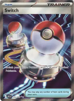 SWITCH 123/094 ULTRA RARE PHANTASMAL FLAMES POKEMON NEAR MINT - Image 2