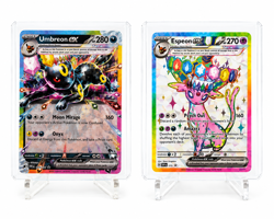 Pokemon TCG Umbreon ex 060/131 & Espeon ex 175/131 Full Art Prismatic Evolution - Image 1