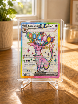 Pokemon TCG Umbreon ex 060/131 & Espeon ex 175/131 Full Art Prismatic Evolution - Image 4