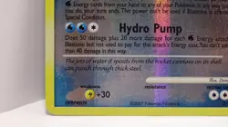 Blastoise 2/132 Reverse Holo Print line Error Pokemon Secret Wonders Card LP - Image 2