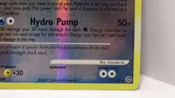 Blastoise 2/132 Reverse Holo Print line Error Pokemon Secret Wonders Card LP - Image 3