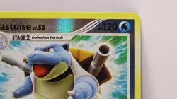 Blastoise 2/132 Reverse Holo Print line Error Pokemon Secret Wonders Card LP - Image 4