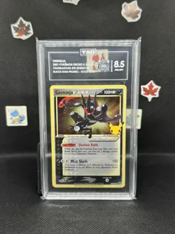 Greninja Gold Star SWSH144 - Celebrations ETB Promo Pokemon Card TAG 8.5 - Image 1
