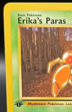 2000 Vintage ERIKA'S PARAS 71/132 1st Edition Gym Challenge WOTC Pokemon Card LP - Image 3