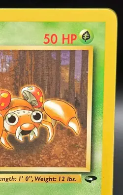 2000 Vintage ERIKA'S PARAS 71/132 1st Edition Gym Challenge WOTC Pokemon Card LP - Image 4