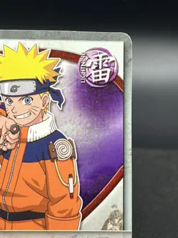 Shonen Jump Naruto Uzumaki Card Game CCG Promo 2002 Anime LP - Image 4