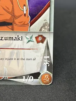 Shonen Jump Naruto Uzumaki Card Game CCG Promo 2002 Anime LP - Image 5