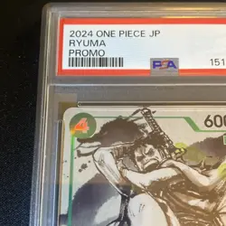 RYUMA P-072 for Asia Promo Japanese ONE PIECE Card Game MONSTERS PSA 9 - Image 5