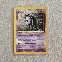 Unown A - 14/75 - Pokemon Neo Discovery Unlimited Holo Rare Card WOTC LP-MP - Image 1