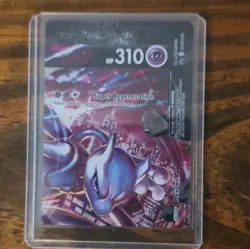 Pokemon Mewtwo V-Union Promo Holo Psychic 310 HP Pokemon Go Card English - Image 1