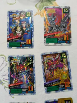 Vtg 20x Gundam Carddass Prism Card Lot - Image 2