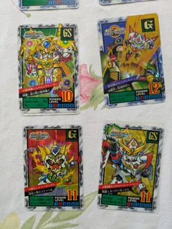 Vtg 20x Gundam Carddass Prism Card Lot - Image 5
