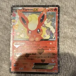 Pokemon TCG 4-Card EX Holo Lot: M Rayquaza, M Aerodactyl, Flareon - Image 5