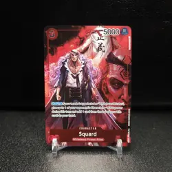 Squard OP02-009 (Box Topper) Paramount War One Piece Card Game English - Image 1