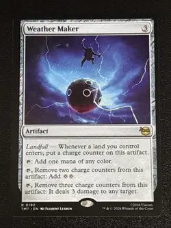 MTG Teenage Mutant Ninja Turtles Weather Maker 0182 NM Rare - Image 1
