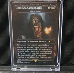 El Dorado Sarcophagus - Whip of Erebos (Rainbow Foil) Secret Lair Drop Foil - Image 1
