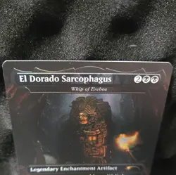 El Dorado Sarcophagus - Whip of Erebos (Rainbow Foil) Secret Lair Drop Foil - Image 3