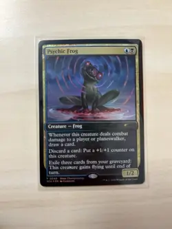 Psychic Frog FOIL Store Championship Promo MTG Magic The Gathering - Image 1
