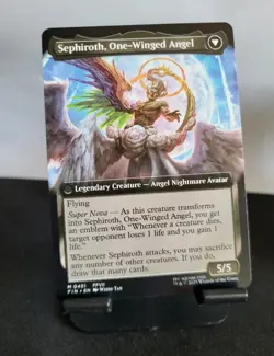 Sephiroth Fabled SOLDIER/Sephiroth One-Winged Angel Full Art Final Fantasy MTG - Image 2