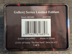 Ultra Pro Deck Box: Gallery Series Limited Edition (03' "The Final Stand") #1/3 - Image 4