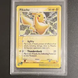 Pokemon Pikachu Black Star Promo #012 Holo PSA 8 2003 English - Image 5