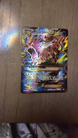 Pokemon M Mega Gyarados EX Full Art Ultra Rare Card 115/122 XY Breakpoint - Image 2