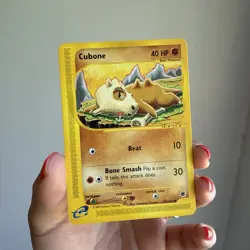 Cubone 103/165 Pokemon TCG Expedition Base Set Regular LP Vintage - Image 1