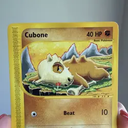 Cubone 103/165 Pokemon TCG Expedition Base Set Regular LP Vintage - Image 3
