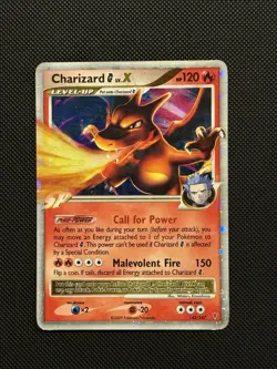 2009 Pokemon Platinum Supreme Victors Ultra Rare #143/147 Charizard G LV.X - Image 1