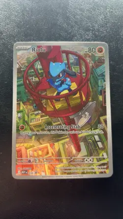 The Pokemon Company Riolu 010 Me: Mega Evolution Promo Holo 80HP ENG 2025 - Image 1
