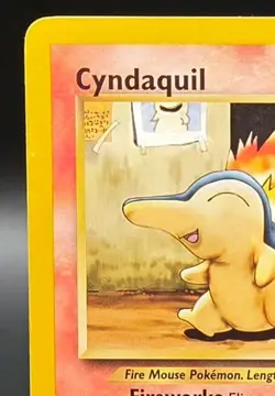 Vintage Cyndaquil 57/111 Neo Genesis Regular Common Pokemon WOTC - Image 3