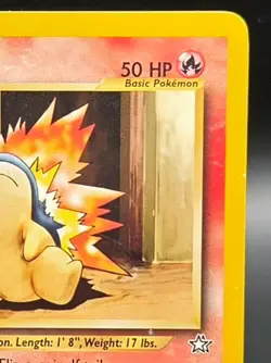 Vintage Cyndaquil 57/111 Neo Genesis Regular Common Pokemon WOTC - Image 4