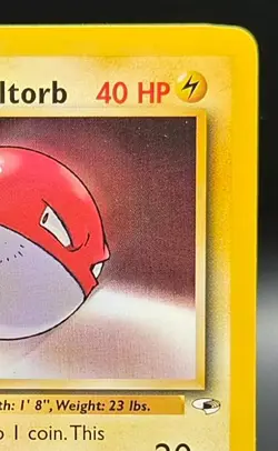 Vintage Pokemon Card 1st Edition Lt. Surge's Voltorb Common Gym Heroes 84/132 LP - Image 4