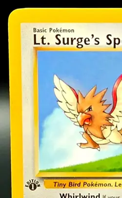 Pokemon Cards Lt. Surge's Spearow 83/132 1ST EDITION Gym Heroes WOTC Common LP - Image 3