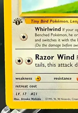 Pokemon Cards Lt. Surge's Spearow 83/132 1ST EDITION Gym Heroes WOTC Common LP - Image 5