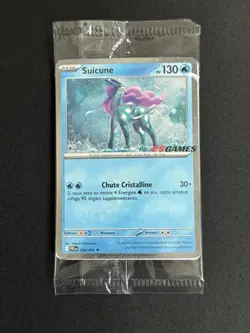 Pokemon TCG - Suicune 026/094 - EB Games Stamped Promo SEALED - NM/M - French FR - Image 1
