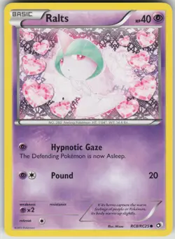 Pokemon TCG Ralts Common Legendary Treasures: Radiant Collection RC8/RC25 - Image 1