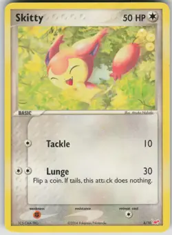Pokemon TCG Skitty Common EX Trainer Kit 1: Latias & Latios 6/10 - Image 1