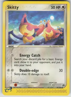 Pokemon TCG Skitty Common EX Battle Stadium 79 - Image 1