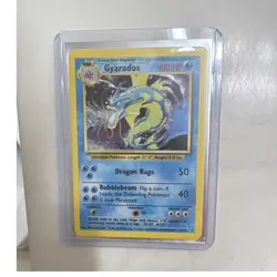 Pokemon TCG Gyarados Base Set 6/102 Holo Holo Rare Unlimited 100 HP Eng - Image 1