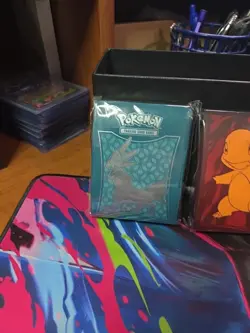 Pokemon TCG ETB Sleeve Lot! Rare Sleeves! x7! You Get The 7 Shown!!! - Image 2