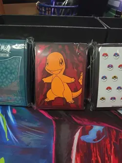 Pokemon TCG ETB Sleeve Lot! Rare Sleeves! x7! You Get The 7 Shown!!! - Image 3