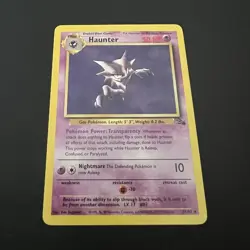 Pokemon Haunter Fossil 21/62 LP-MP Non Holo Rare - Image 1