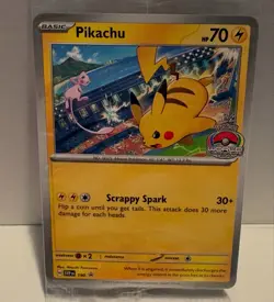Pokemon Pikachu SVP 190 World Championships 2024 Promo SEALED Original Plastic - Image 2